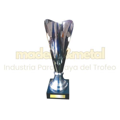 Imagen de Trofeo con cuerpo de acero inox. de alto brillo - M1.344 
